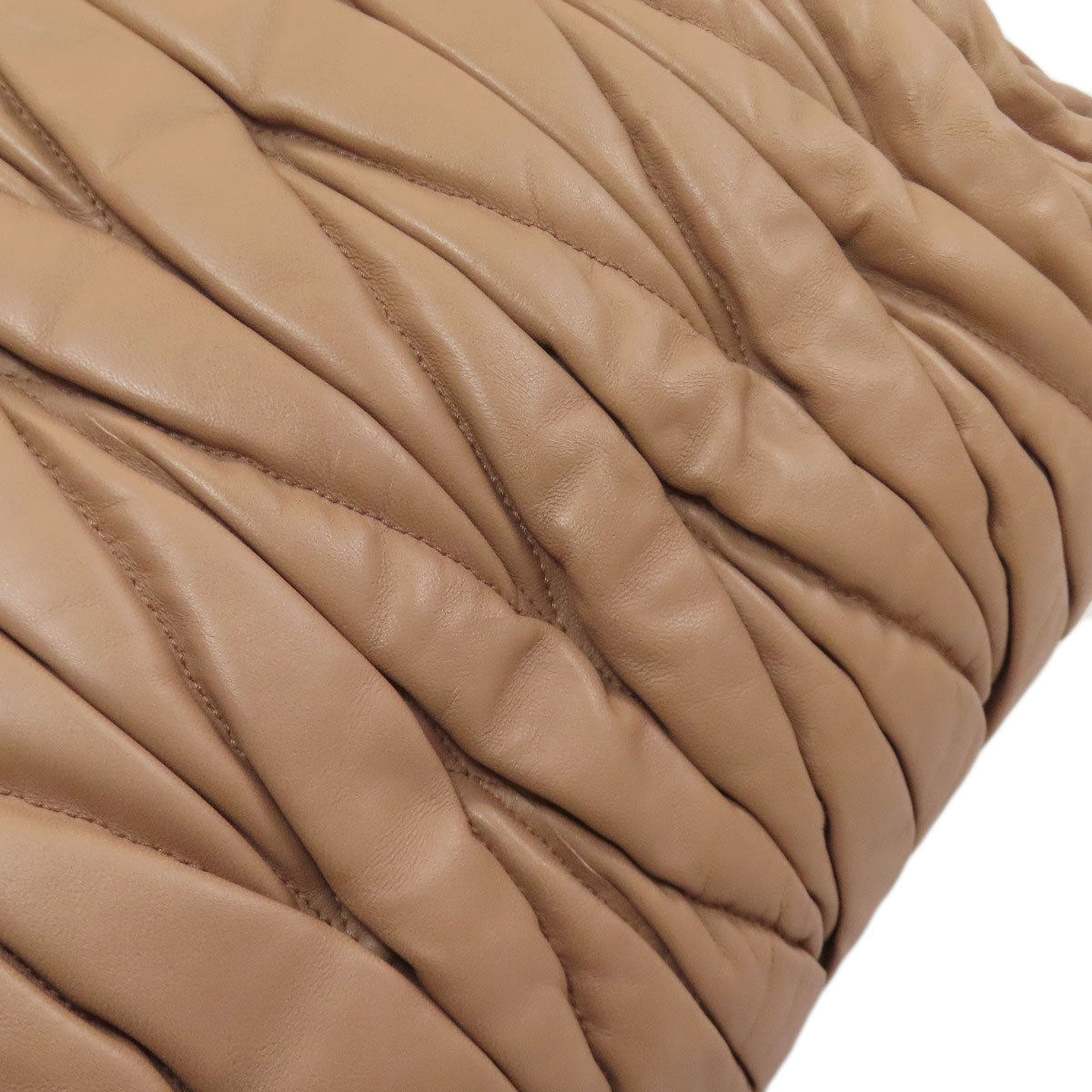 MIUMIU Materasse 2WAY Handbag Lambskin Ladies [Used]