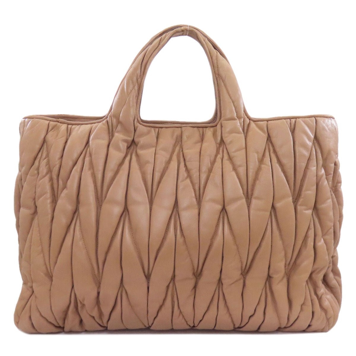 MIUMIU Materasse 2WAY Handbag Lambskin Ladies [Used]