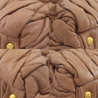 MIUMIU Materasse 2WAY Handbag Lambskin Ladies [Used]