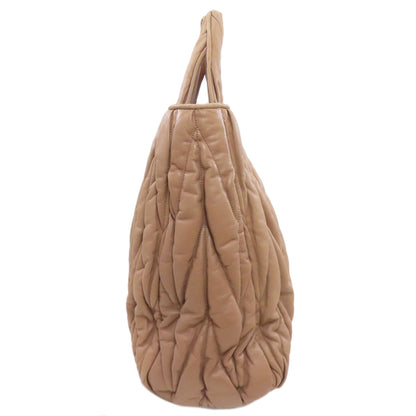 MIUMIU Materasse 2WAY Handbag Lambskin Ladies [Used]
