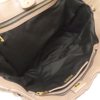 MIUMIU Materasse 2WAY Handbag Lambskin Ladies [Used]