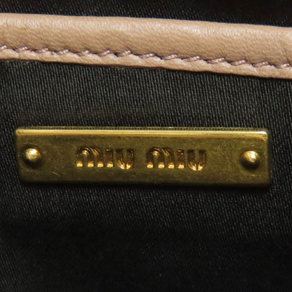 MIUMIU Materasse 2WAY Handbag Lambskin Ladies [Used]