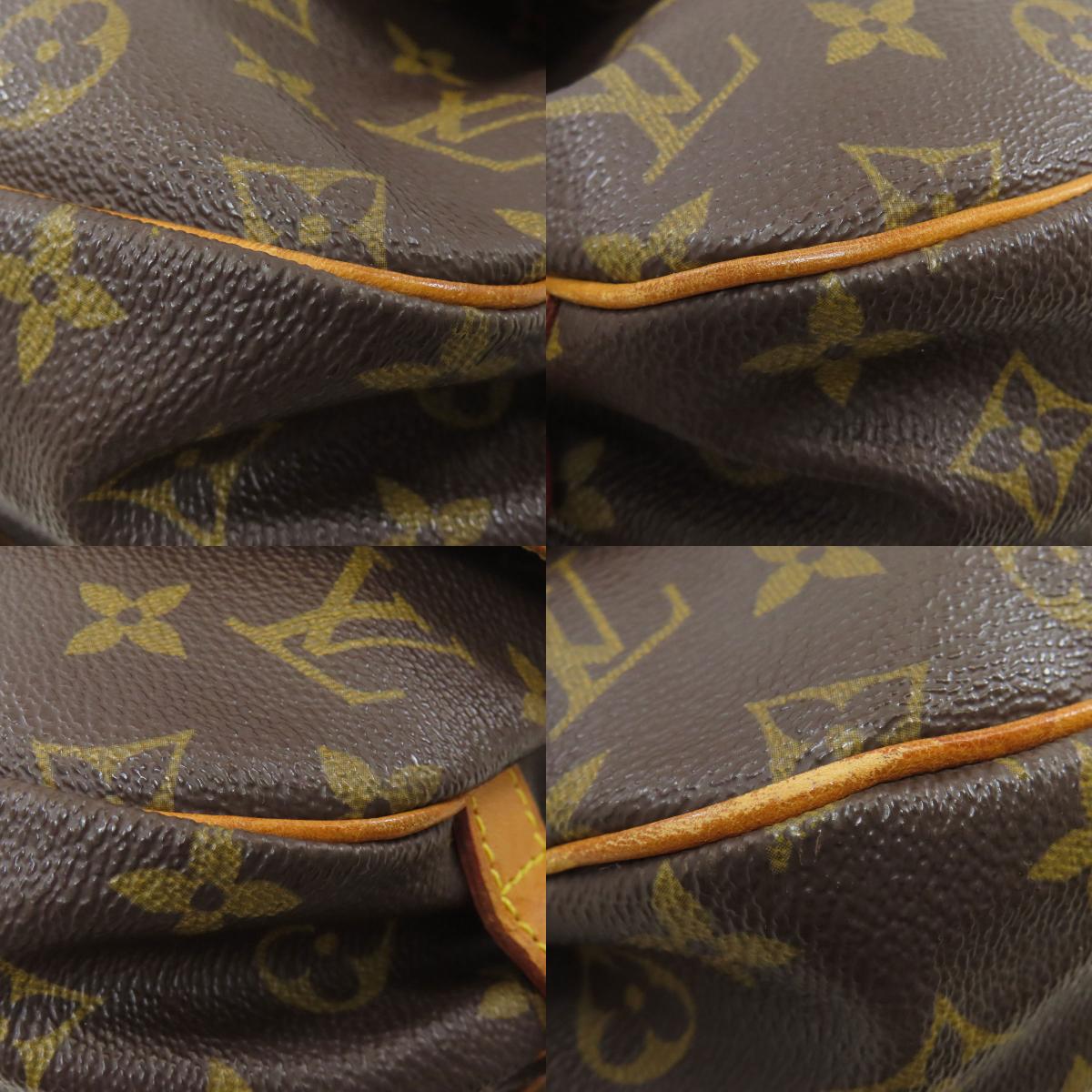 LOUIS VUITTON M40710 Saumur MM Shoulder Bag Monogram canvas Ladies [Used]