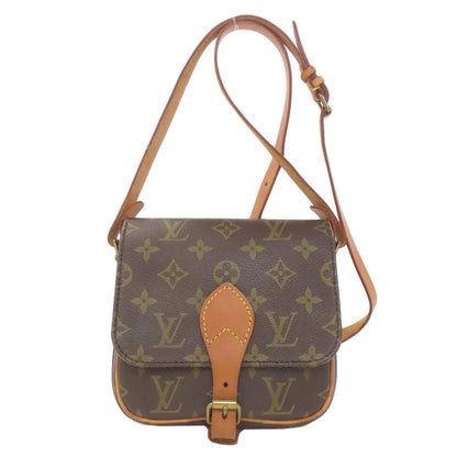 LOUIS VUITTON M51254 Mini Cartouchiere Shoulder Bag Monogram canvas Ladies [Used]
