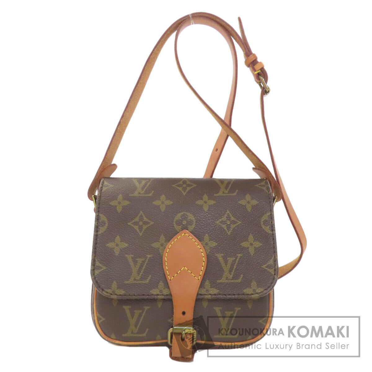 LOUIS VUITTON M51254 Mini Cartouchiere Shoulder Bag Monogram canvas Ladies [Used]