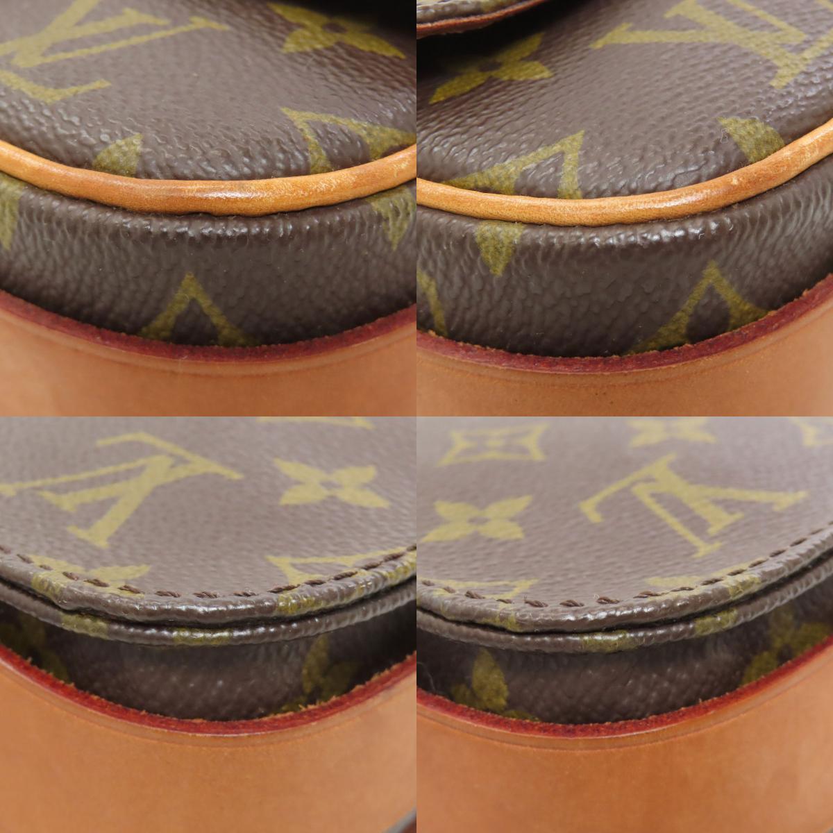 LOUIS VUITTON M51254 Mini Cartouchiere Shoulder Bag Monogram canvas Ladies [Used]