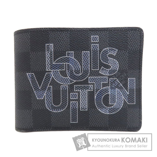 LOUIS VUITTON N60303 Portefeiulle ã» Multripru Bifold Wallet No Coin Pocket Damier canvas mens [Used]