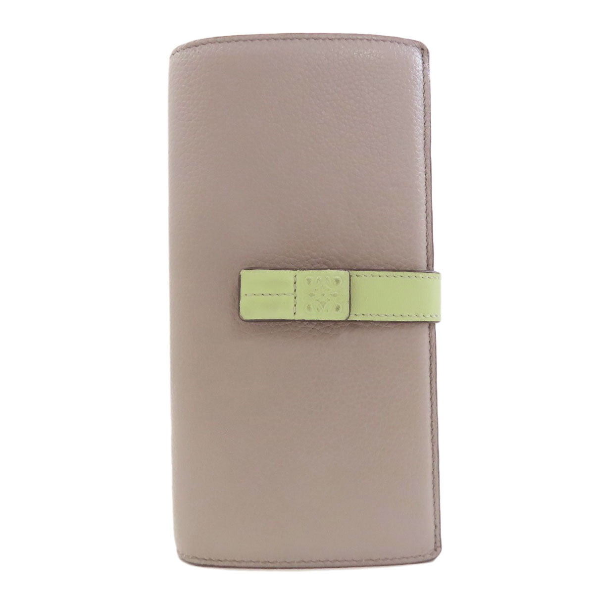 LOEWE Anagram Large Vertical Wallet Long wallet (with coin pocket) Leather Ladies [Used]