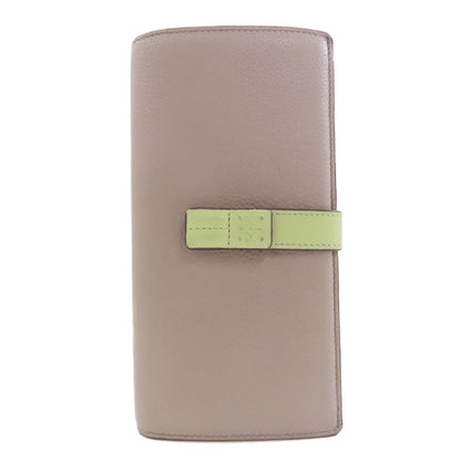 LOEWE Anagram Large Vertical Wallet Long wallet (with coin pocket) Leather Ladies [Used]