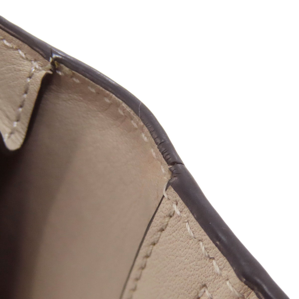 LOEWE Anagram Large Vertical Wallet Long wallet (with coin pocket) Leather Ladies [Used]