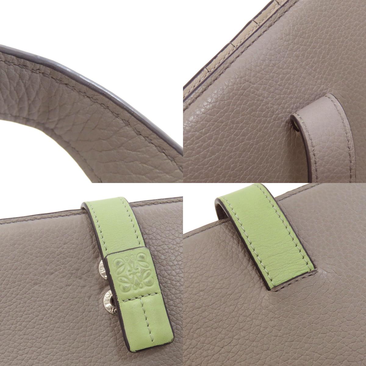 LOEWE Anagram Large Vertical Wallet Long wallet (with coin pocket) Leather Ladies [Used]