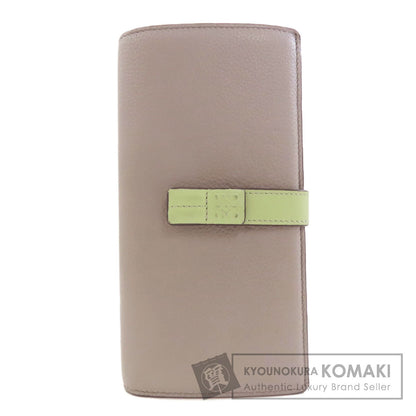 LOEWE Anagram Large Vertical Wallet Long wallet (with coin pocket) Leather Ladies [Used]