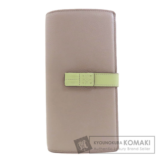 LOEWE Anagram Large Vertical Wallet Long wallet (with coin pocket) Leather Ladies [Used]