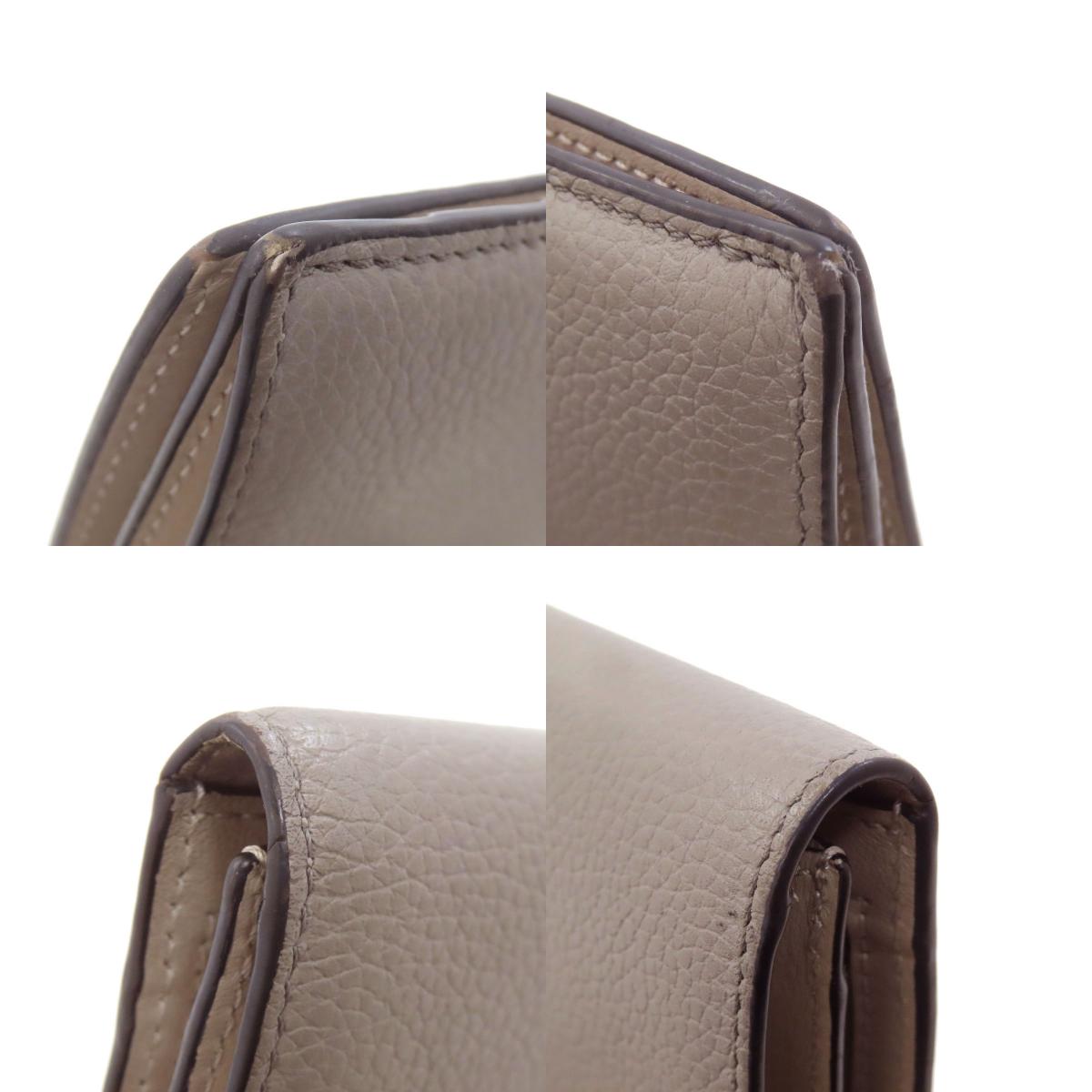 LOEWE Anagram Large Vertical Wallet Long wallet (with coin pocket) Leather Ladies [Used]