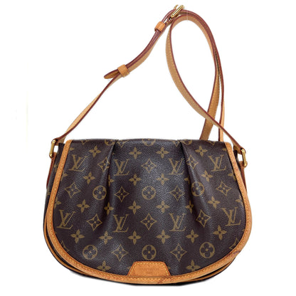 LOUIS VUITTON M40474 Menil Montan PM Shoulder Bag Monogram canvas Ladies [Used]
