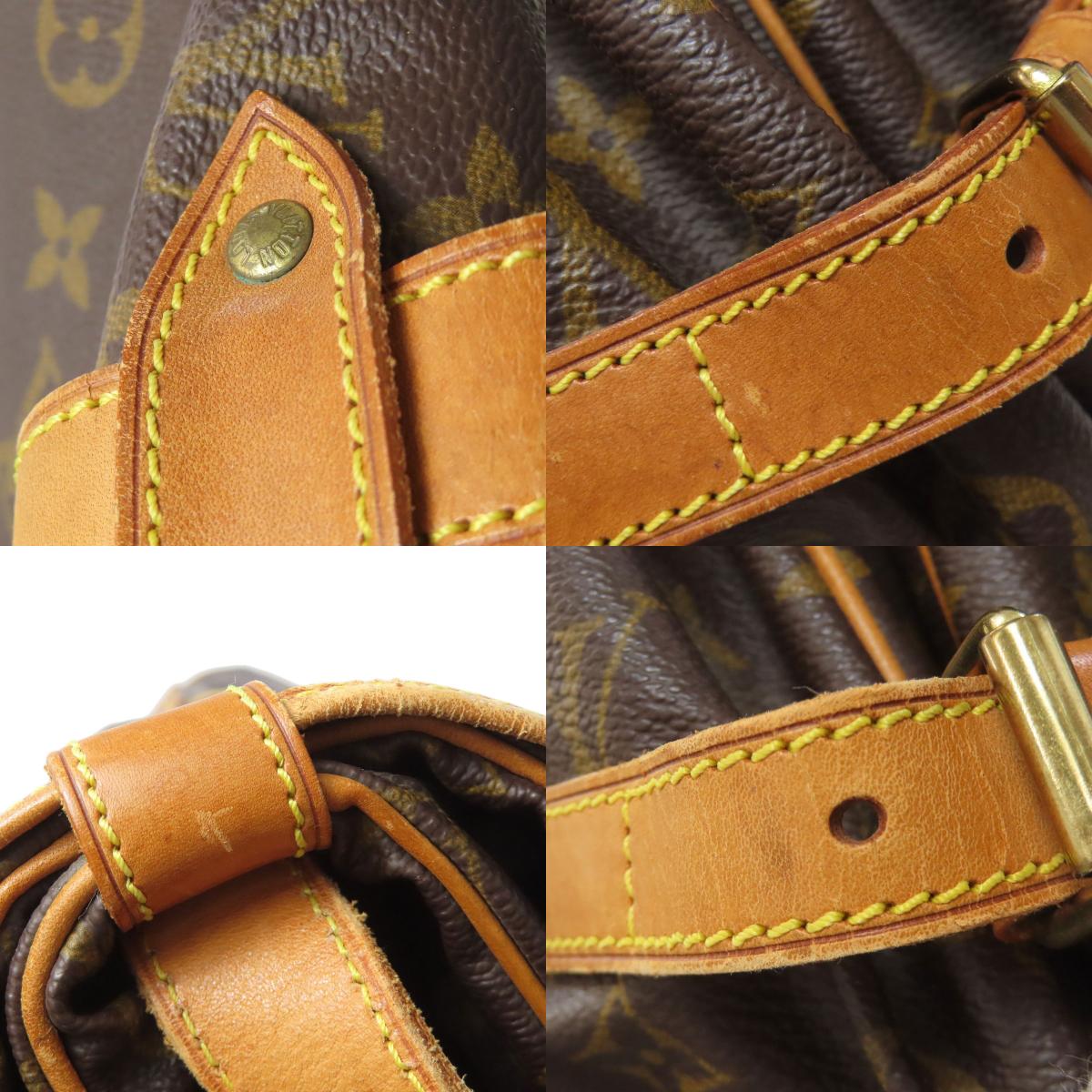 LOUIS VUITTON M40662 Saumur GM Shoulder Bag Monogram canvas Ladies [Used]