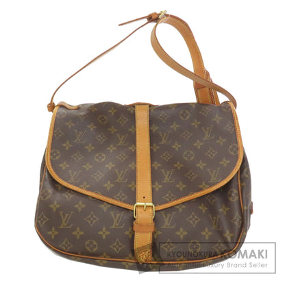 LOUIS VUITTON M40662 Saumur GM Shoulder Bag Monogram canvas Ladies [Used]