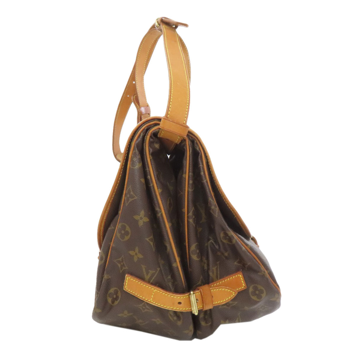 LOUIS VUITTON M40662 Saumur GM Shoulder Bag Monogram canvas Ladies [Used]