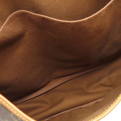 LOUIS VUITTON M40662 Saumur GM Shoulder Bag Monogram canvas Ladies [Used]