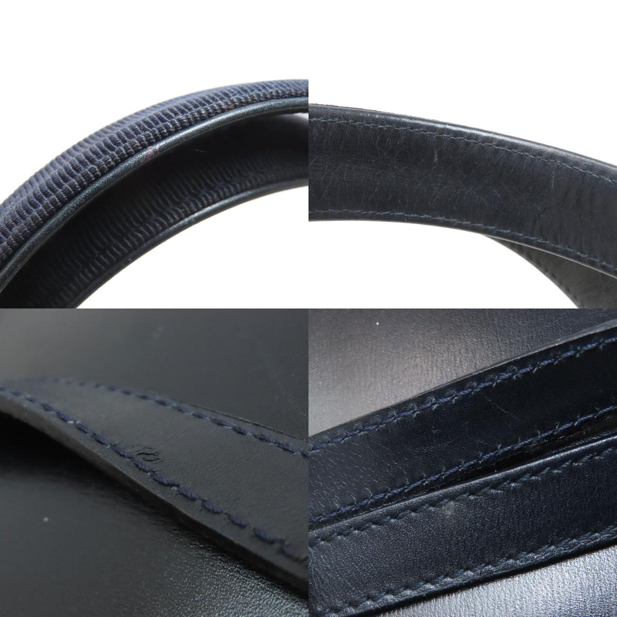 Salvatore Ferragamo Vala Ribbon 2WAY Handbag Leather Ladies [Used]