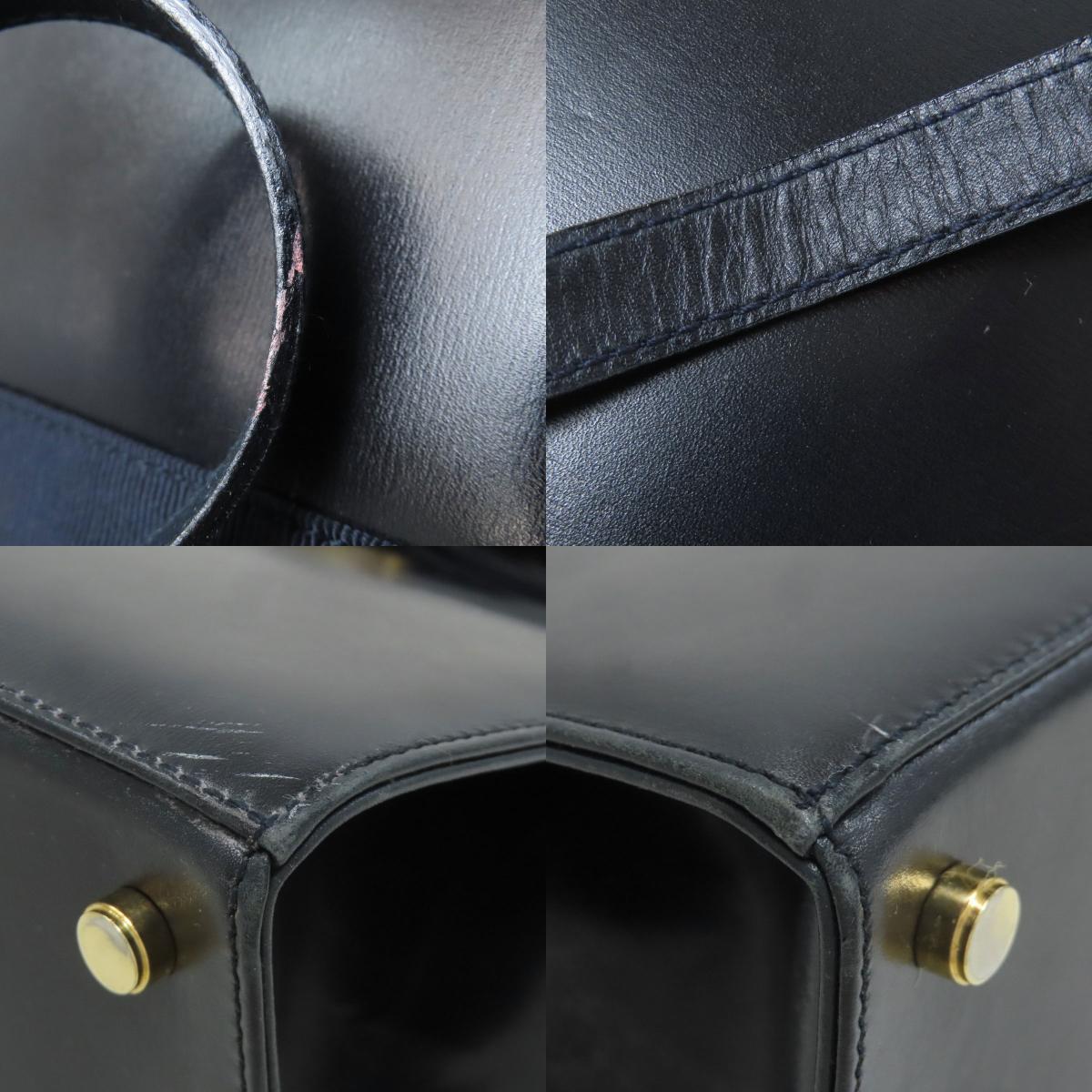 Salvatore Ferragamo Vala Ribbon 2WAY Handbag Leather Ladies [Used]