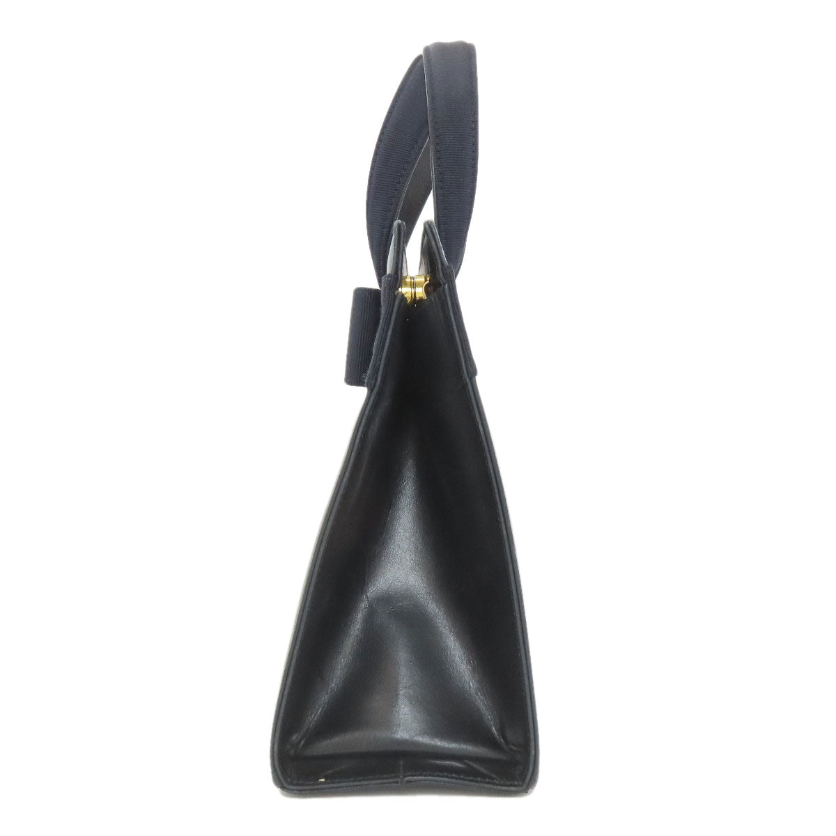 Salvatore Ferragamo Vala Ribbon 2WAY Handbag Leather Ladies [Used]