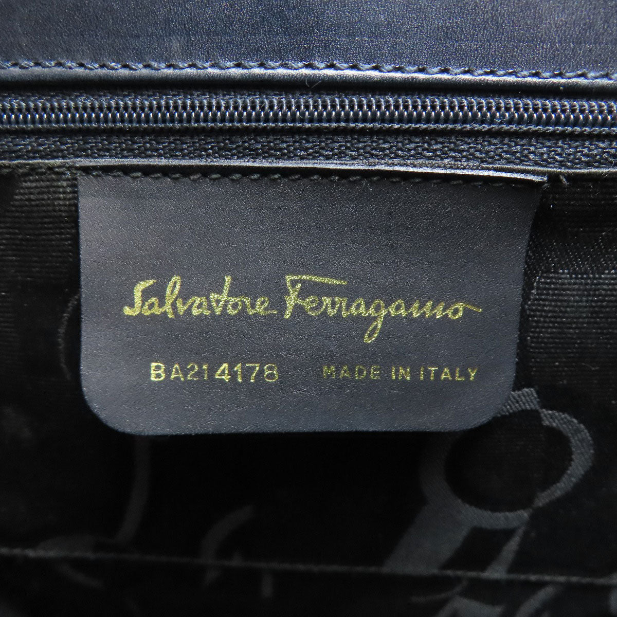 Salvatore Ferragamo Vala Ribbon 2WAY Handbag Leather Ladies [Used]