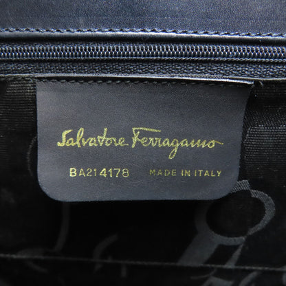 Salvatore Ferragamo Vala Ribbon 2WAY Handbag Leather Ladies [Used]