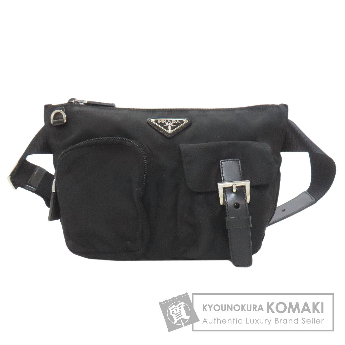 PRADA Logo Hardware body bag Nylon Ladies [Used]