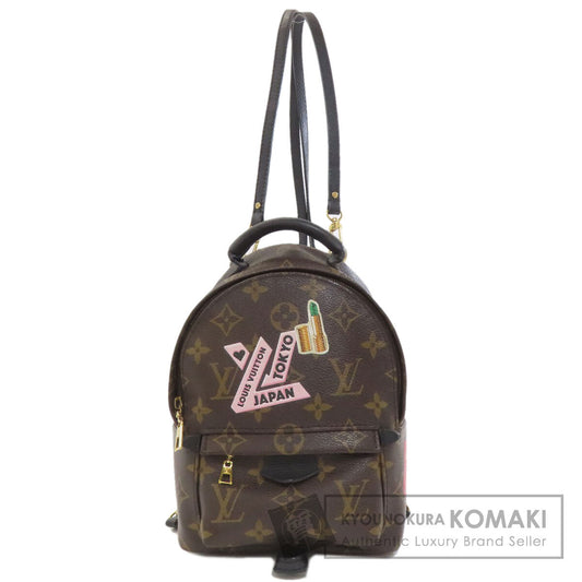 LOUIS VUITTON Palm Springs MINI Sticker Print Backpack Â· Daypack Monogram canvas Ladies [Used]