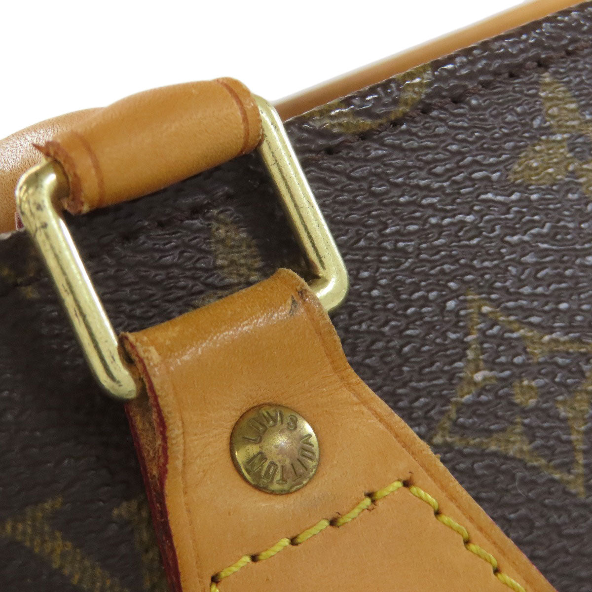 LOUIS VUITTON M51140 Sac Plat Tote Bag Monogram canvas Ladies [Used]