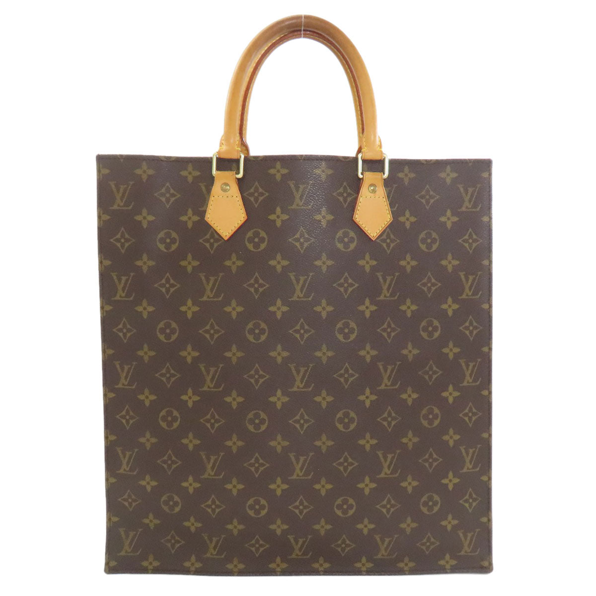 LOUIS VUITTON M51140 Sac Plat Tote Bag Monogram canvas Ladies [Used]