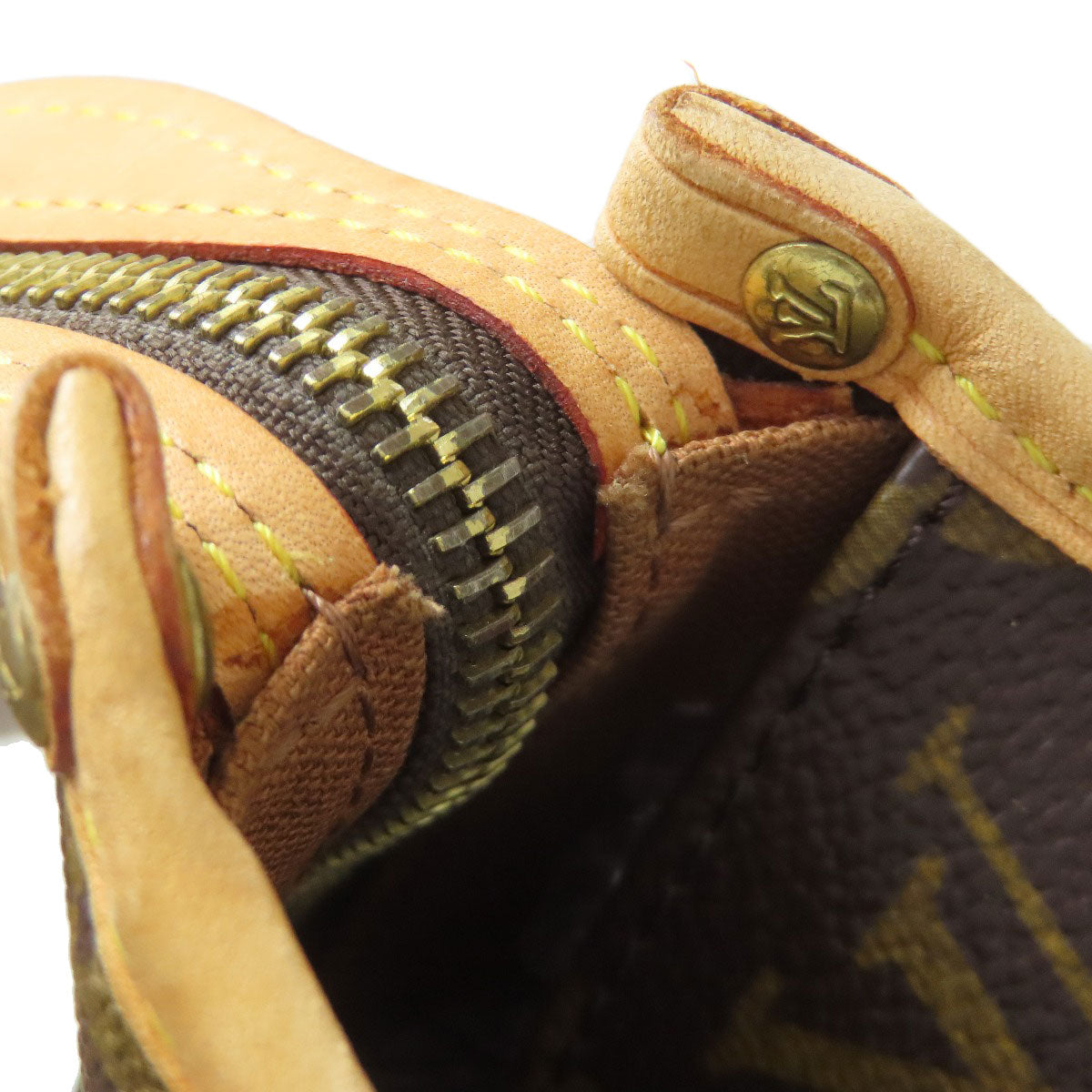 LOUIS VUITTON M40009 Popan cool Handbag Monogram canvas Ladies [Used]