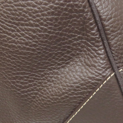 Dunhill logo Shoulder Bag Leather Ladies [Used]