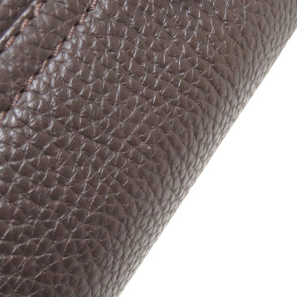 Dunhill logo Shoulder Bag Leather Ladies [Used]