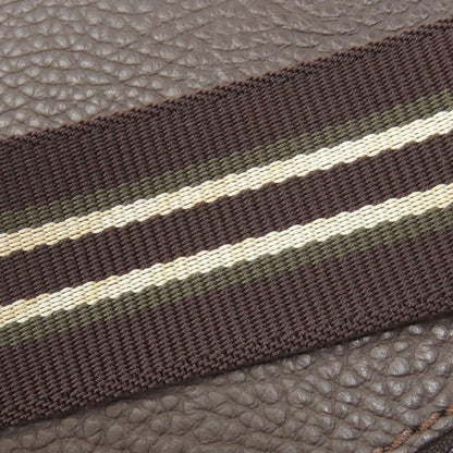 Dunhill logo Shoulder Bag Leather Ladies [Used]