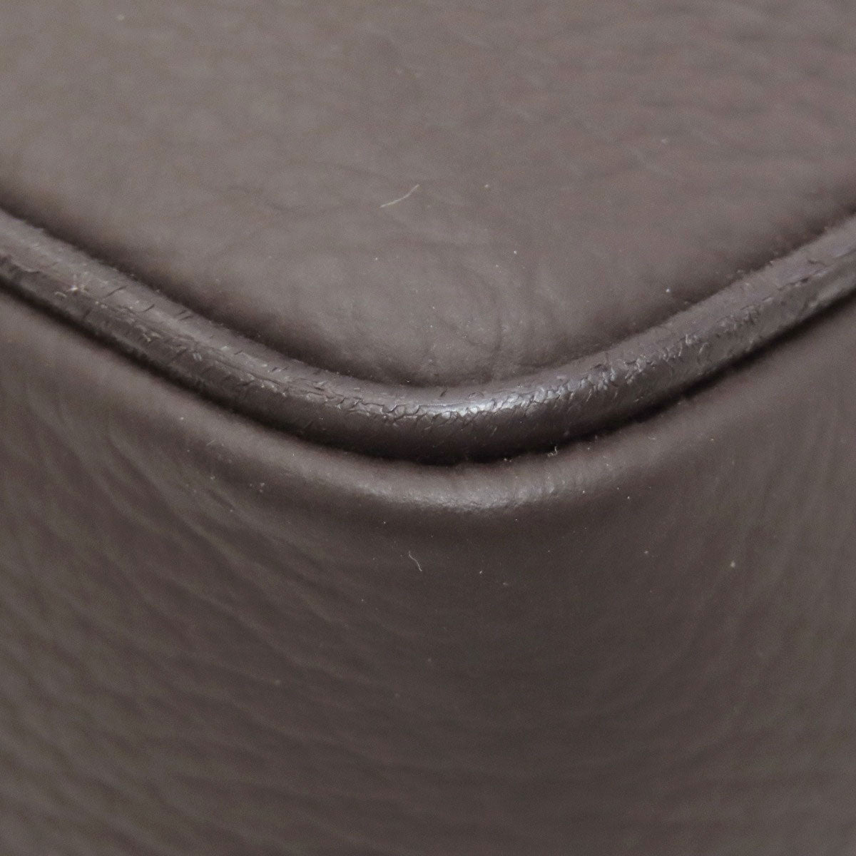 Dunhill logo Shoulder Bag Leather Ladies [Used]