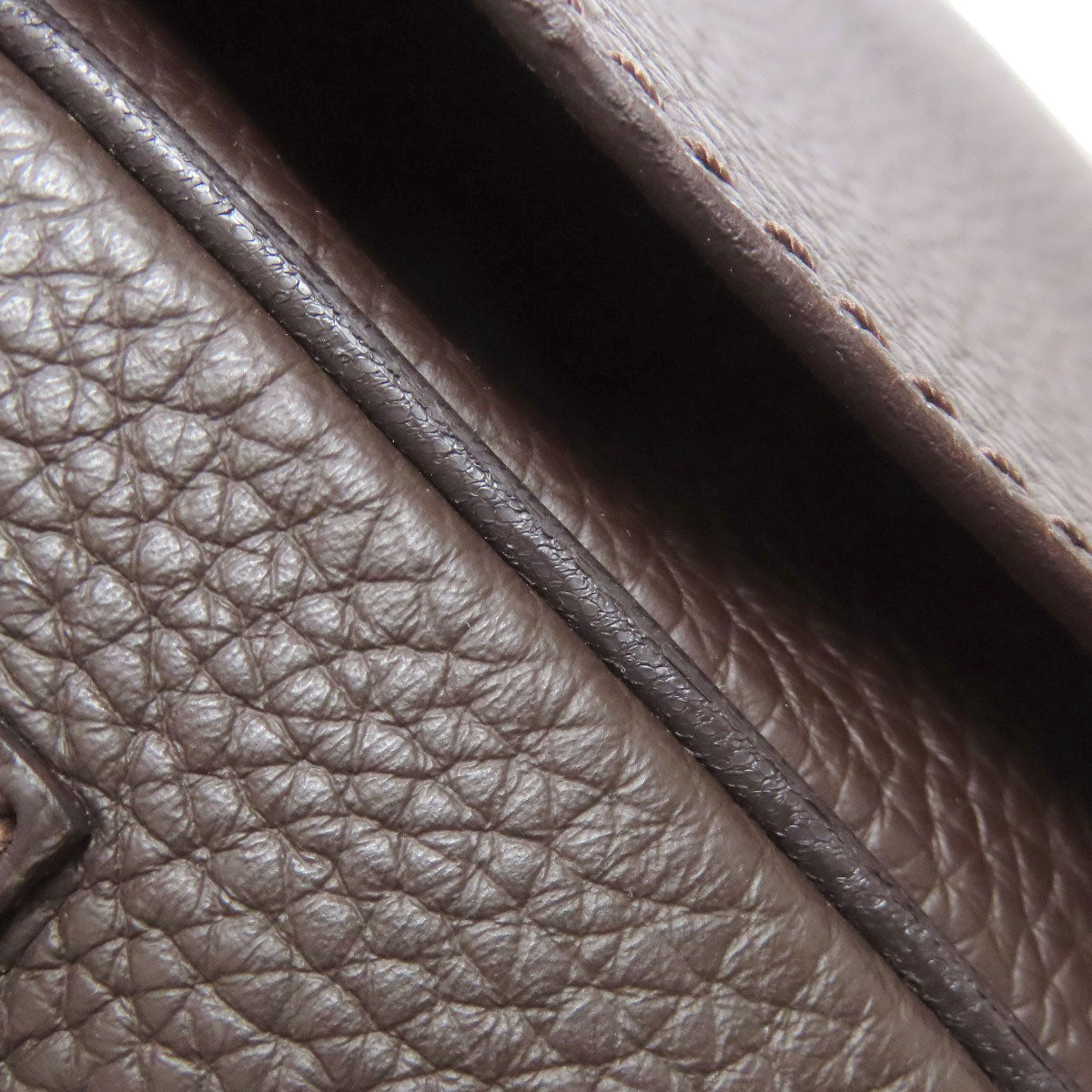 Dunhill logo Shoulder Bag Leather Ladies [Used]