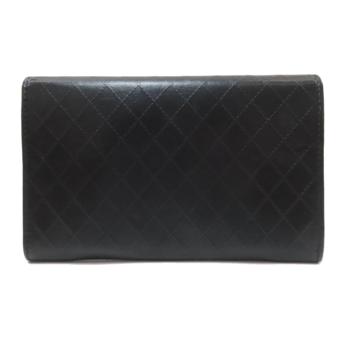 CHANEL Camellia Matelasse Ginza Limited Gold Hardware Long wallet (with coin pocket) Lambskin Ladies [Used]