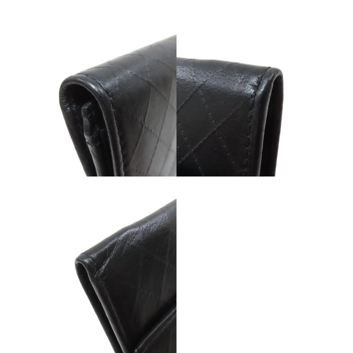 CHANEL Camellia Matelasse Ginza Limited Gold Hardware Long wallet (with coin pocket) Lambskin Ladies [Used]