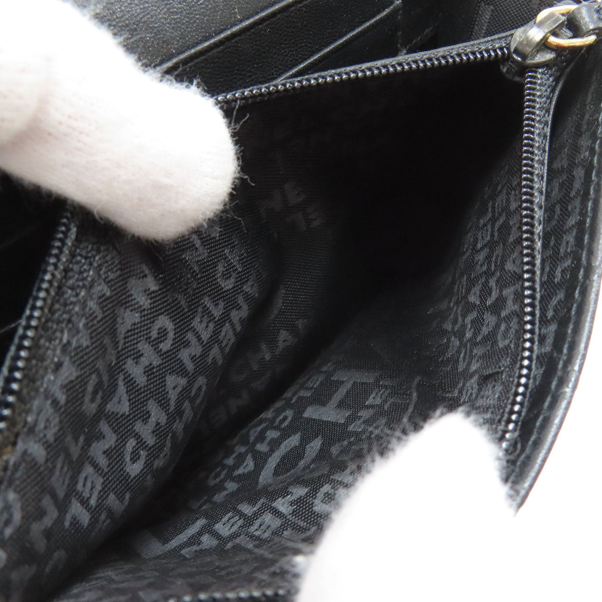 CHANEL Camellia Matelasse Ginza Limited Gold Hardware Long wallet (with coin pocket) Lambskin Ladies [Used]