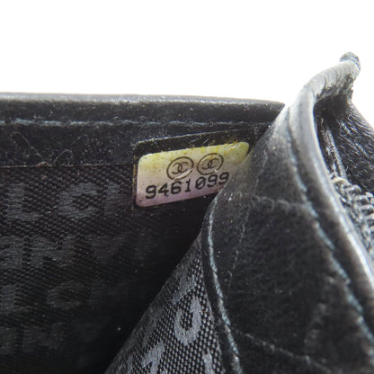 CHANEL Camellia Matelasse Ginza Limited Gold Hardware Long wallet (with coin pocket) Lambskin Ladies [Used]