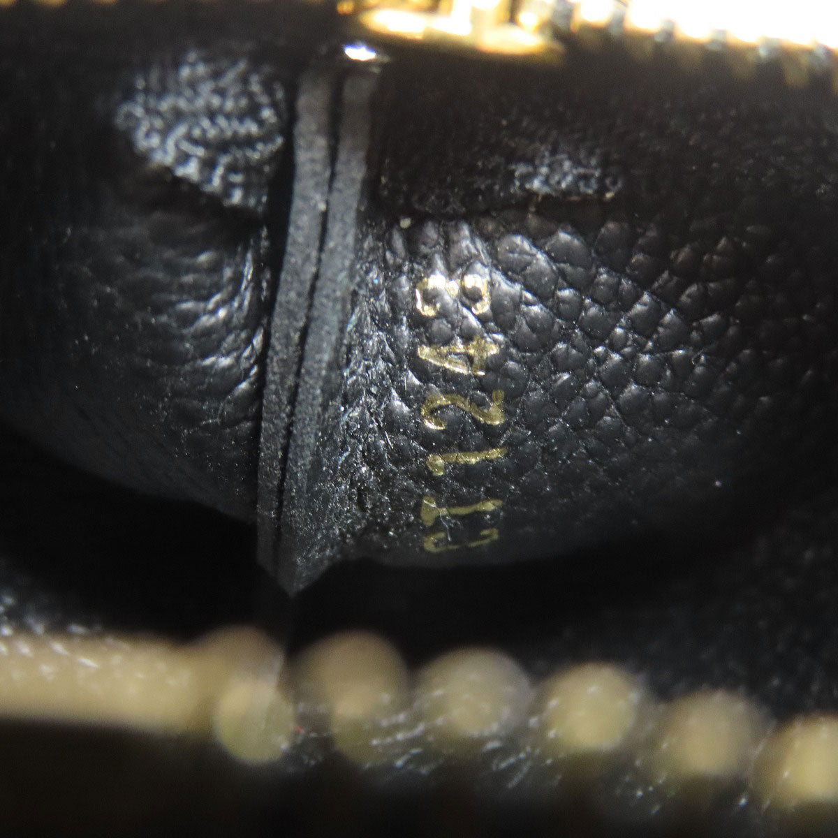 LOUIS VUITTON M80879 Pochette Kle key holder Empreinte Ladies [Used]