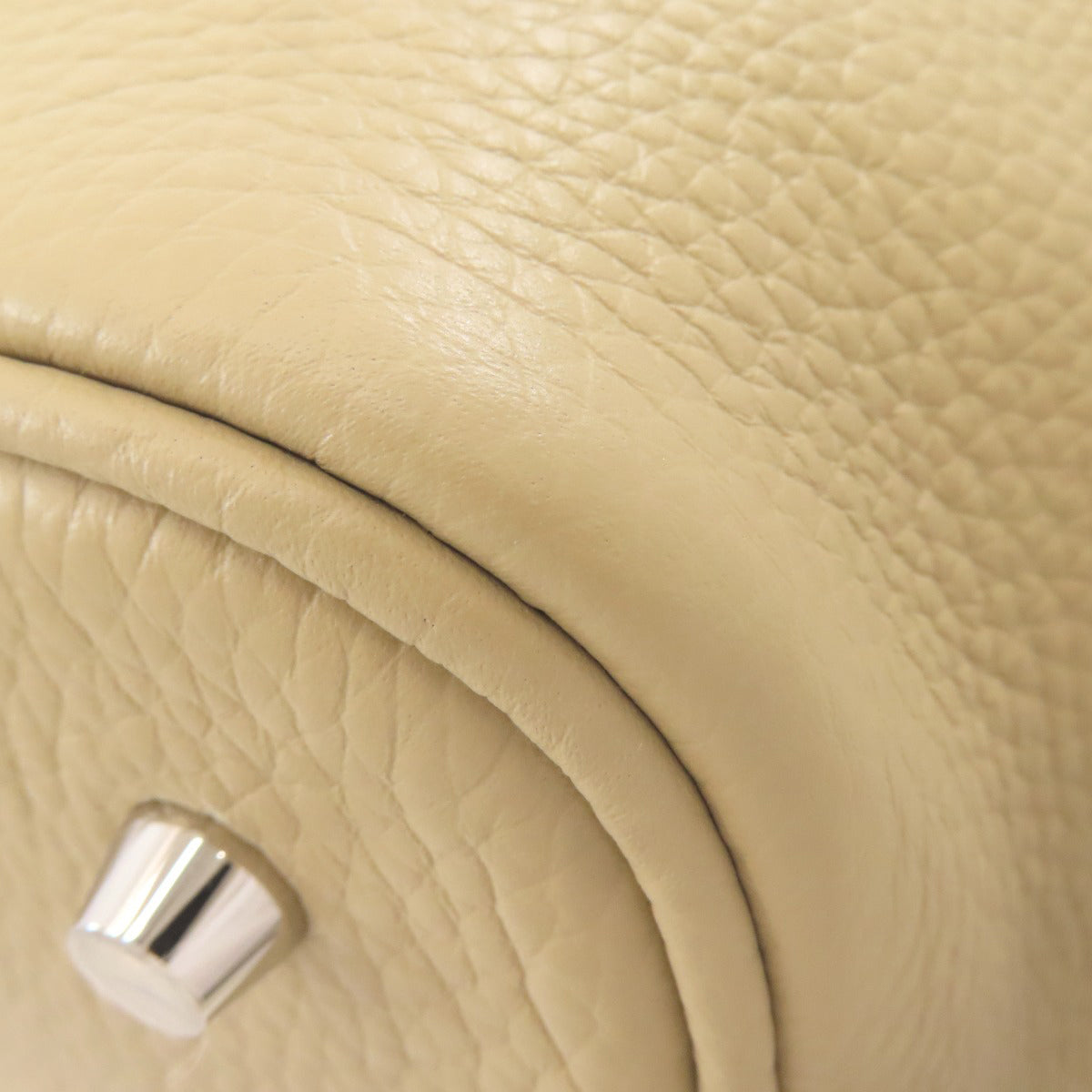 HERMES Picotin Lock MM SilverHardware Handbag Taurillon Clemence Ladies [Used]