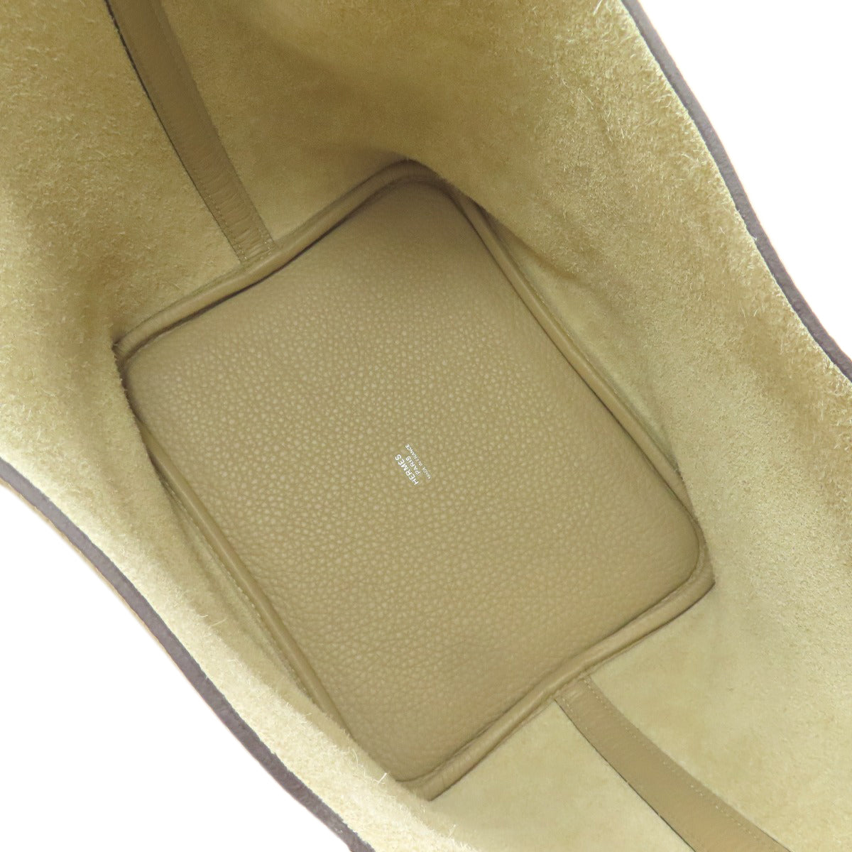 HERMES Picotin Lock MM SilverHardware Handbag Taurillon Clemence Ladies [Used]