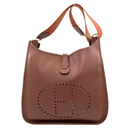 HERMES Evelyne1 PM GoldHardware Shoulder Bag Epsom Ladies [Used]