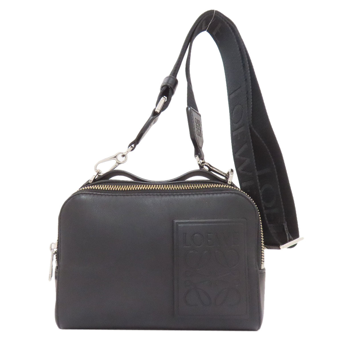 LOEWE Anagram 2WAY Shoulder Bag Calf Ladies [Used]