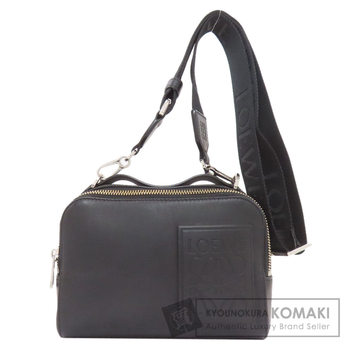 LOEWE Anagram 2WAY Shoulder Bag Calf Ladies [Used]