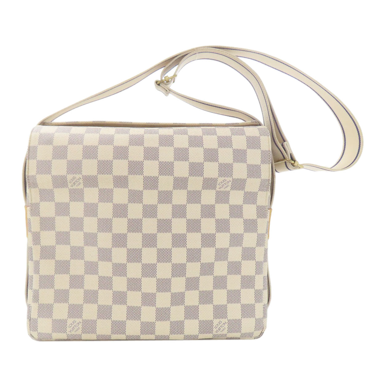 LOUIS VUITTON N51189 Naviglio Shoulder Bag Damier canvas Ladies [Used]