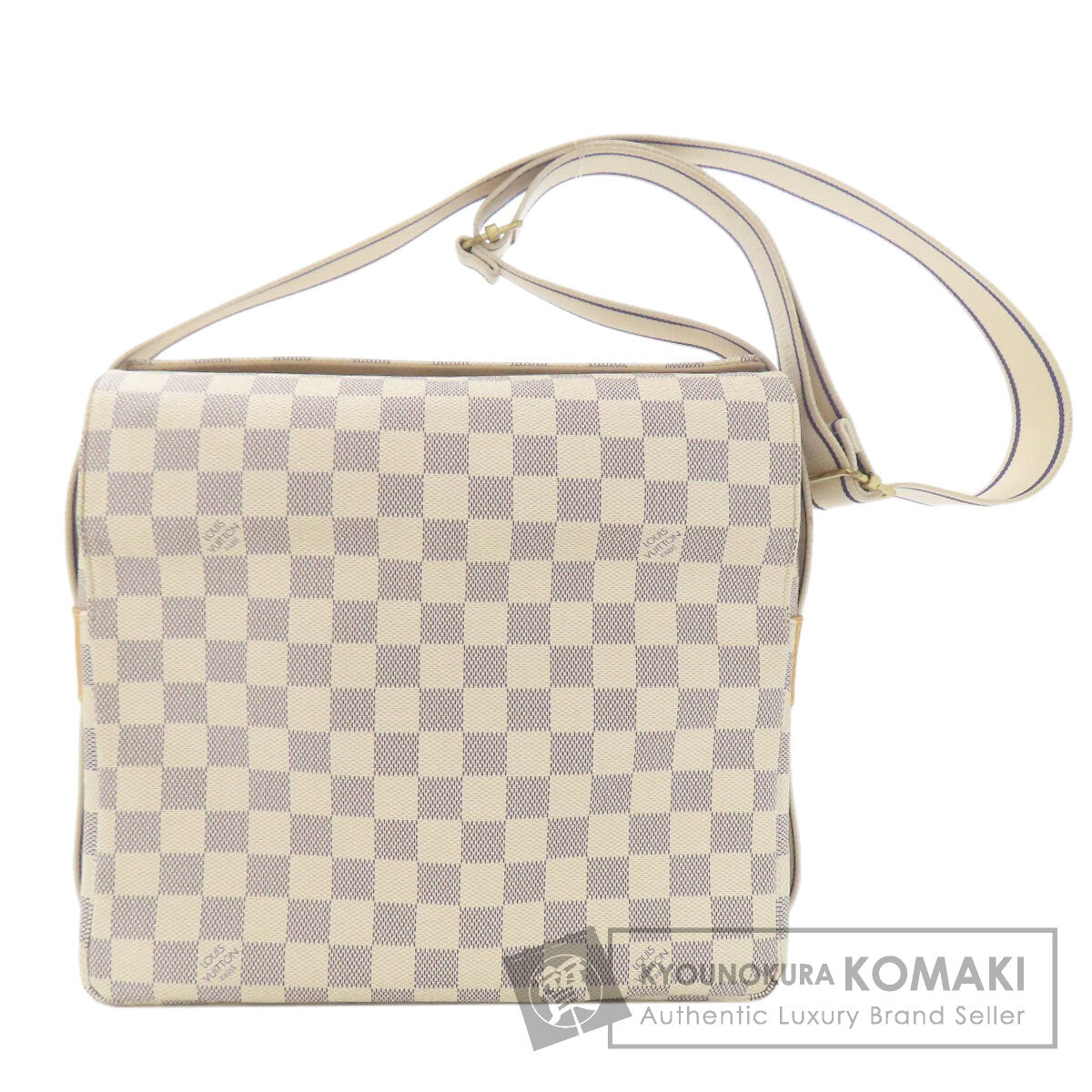 LOUIS VUITTON N51189 Naviglio Shoulder Bag Damier canvas Ladies [Used]